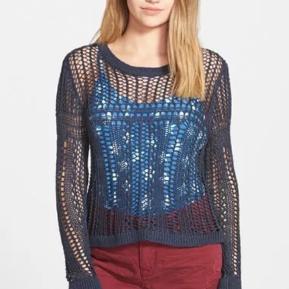 Billabong Love For Life  Womens Open Knit Sweater
